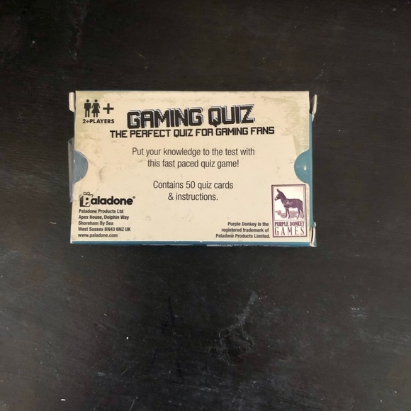 Set of 4 Paladone Trivia Games: TV Quiz Travel Quiz & Gaming Quiz Card Game Deck - Picture 6 of 11